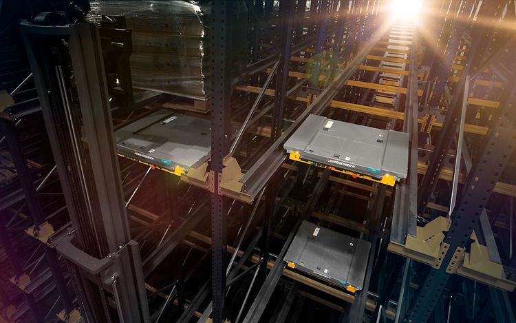 Stage 穿梭车紧凑型仓储系统